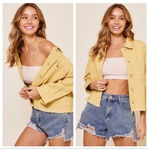 Gigi Long sleeves Denim Jacket With Pockets